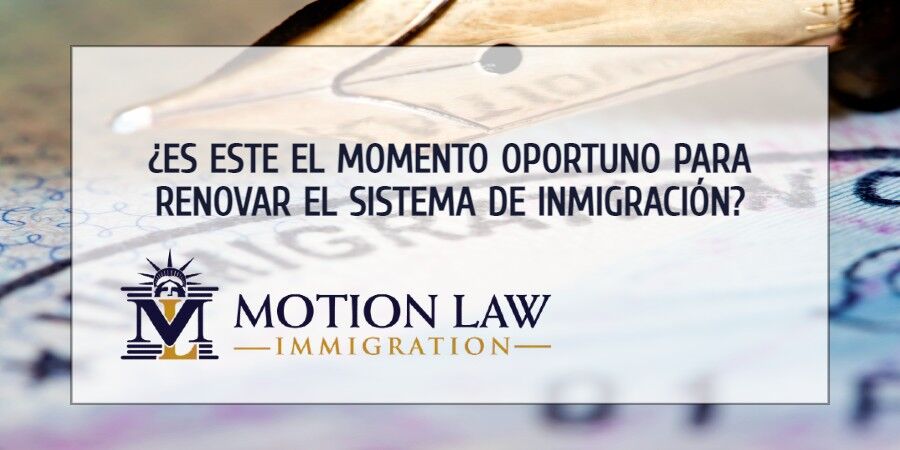 Estados unidos cuenta con el mismo sistema de inmigración de hace 30 años