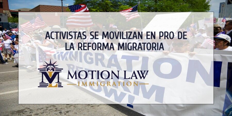 Activistas piden de nuevo la reforma migratoria