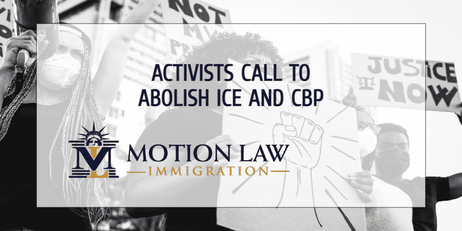 Activists ask Biden to abolish entities such as ICE and CBP