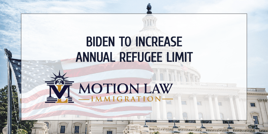 Joe Biden Plans to Increase Annual Refugee Cap