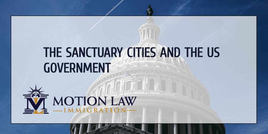 immigration situation in the US' sanctuary cities