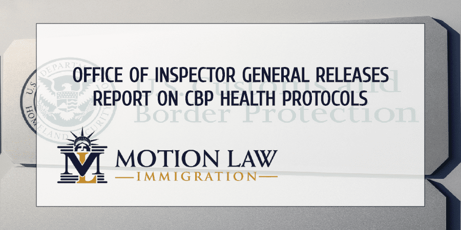 OIG talks about health conditions inside CBP detention centers