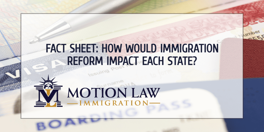 What would be the impact of the path to citizenship for each state?