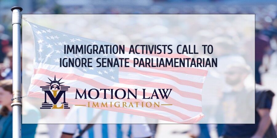 Support for immigration reform despite the Senate Parliamentarian's decision