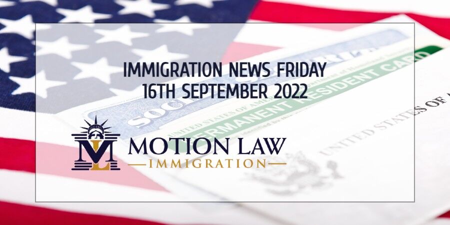 Immigration News Recap 16th September 2022