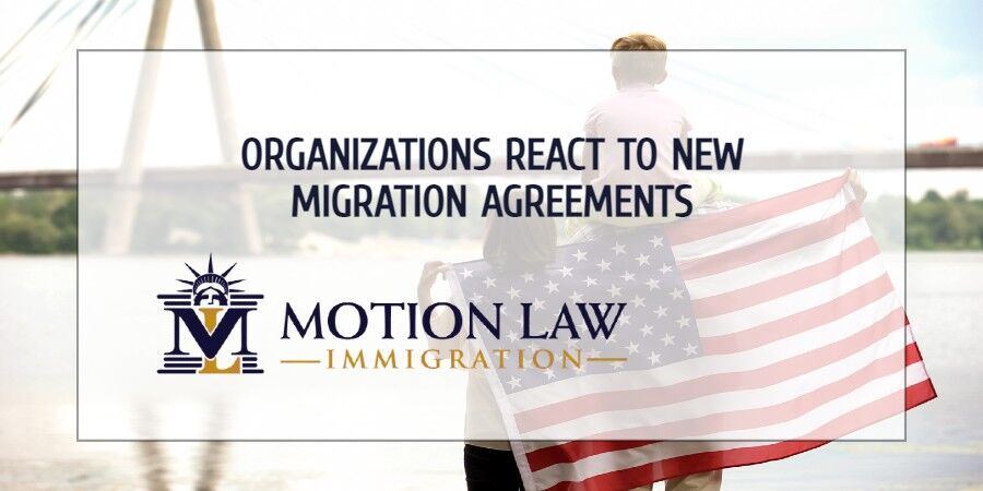 Humanitarian organizations intervene in immigration agreements