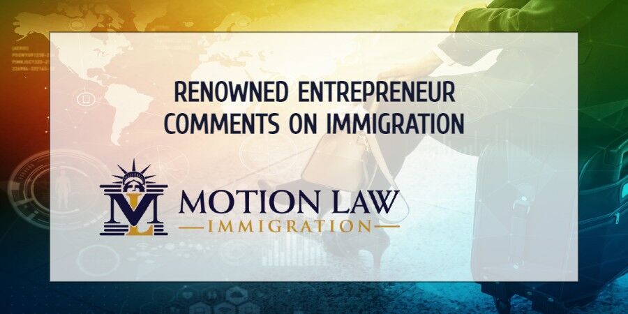 Entrepreneur discusses the benefits of immigration
