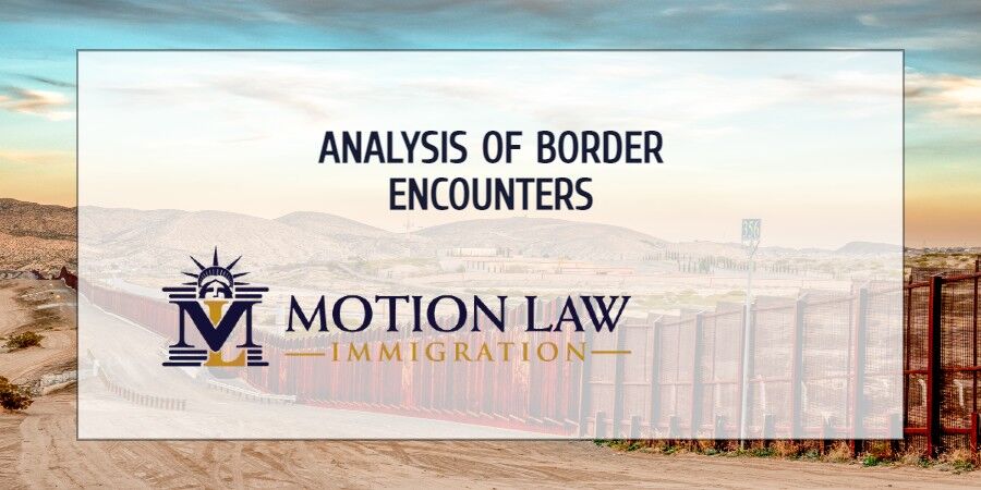 Border apprehensions over the last year