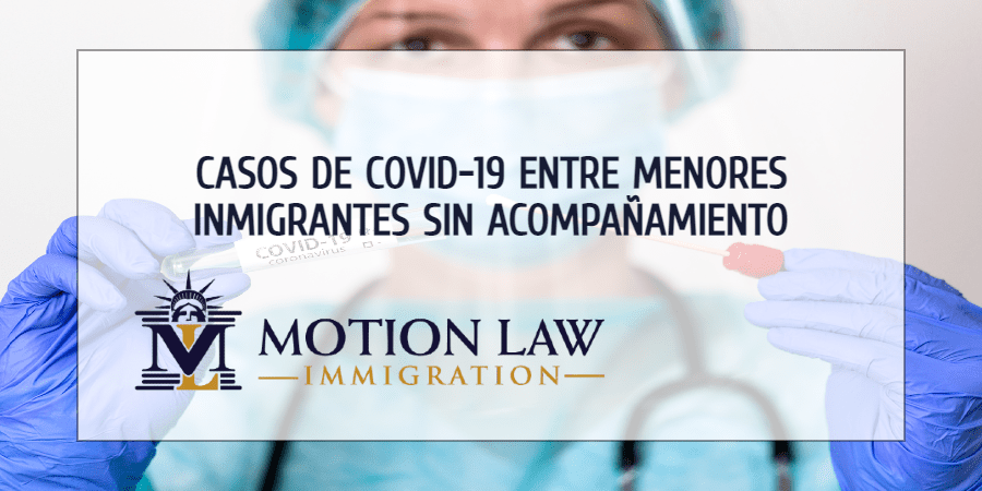 Aumenta el número de casos de COVID-19 entre niños inmigrantes sin acompañamiento