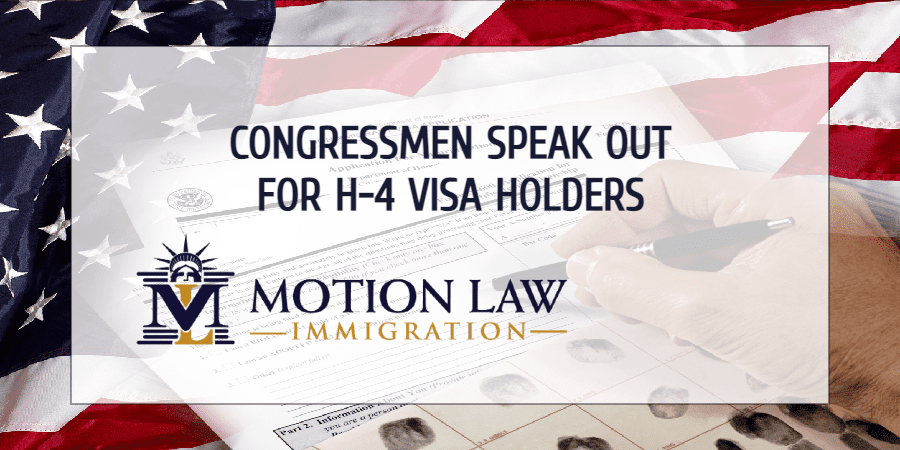 Members of Congress sent letter to the President-elect on behalf of H-4 Visa holders