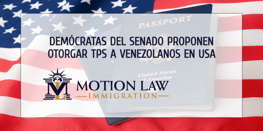 Senadores presentan legislación para ofrecer TPS a Venezolanos