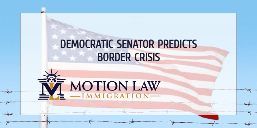 Democratic Senator comments on current border situation