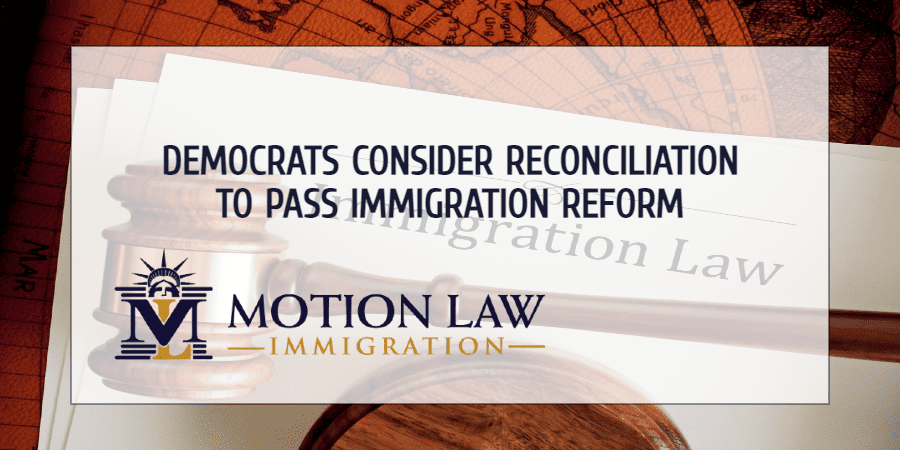 Democrats propose using reconciliation to promote immigration reform