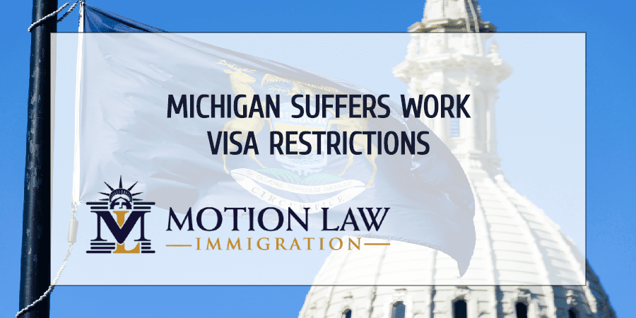 Michigan reports workforce shortage due to visa restrictions