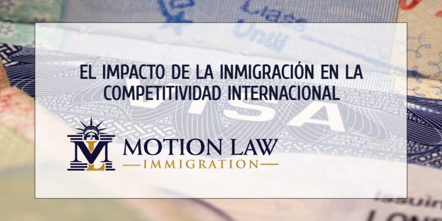 La competitividad del país mejora con la inmigración