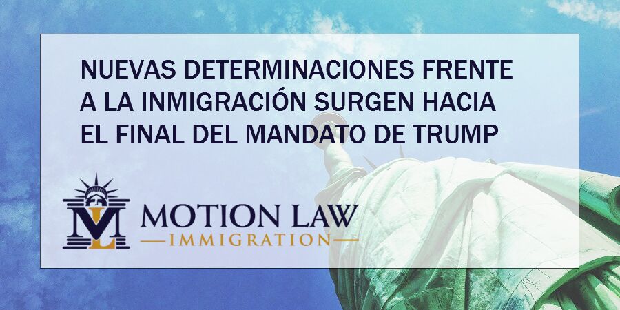 Inmigracion manadato de Trump