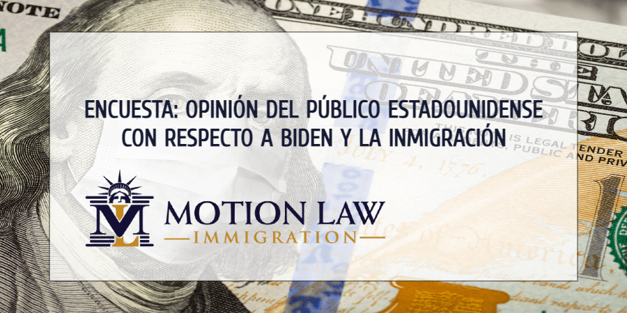 Encuesta: Opinión de la población con respecto a Biden y cruces ilegales en las fronteras