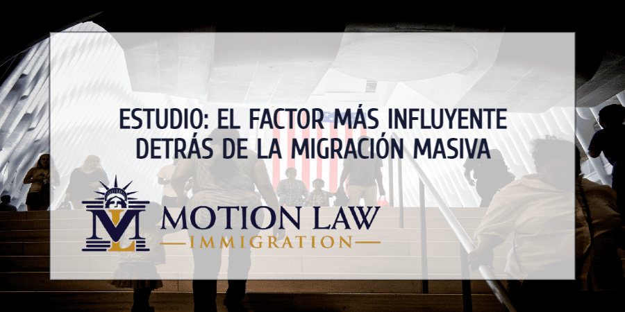 ¿Cuál es la raíz de la migración masiva?