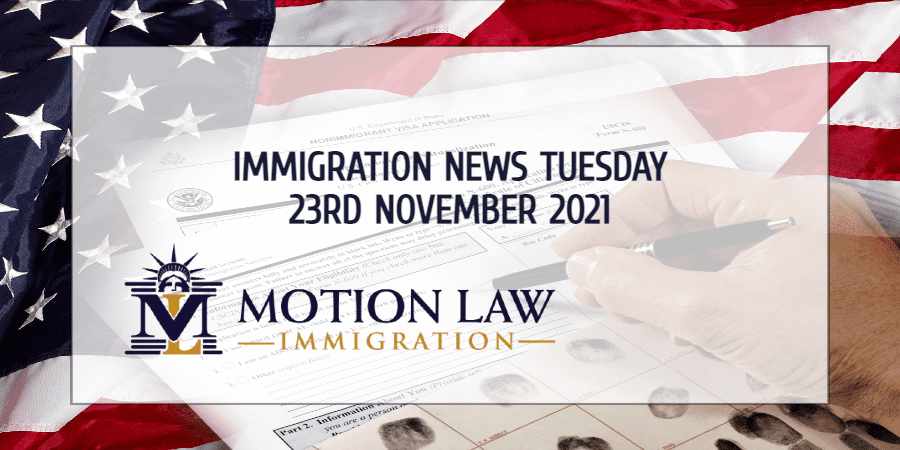 Immigration News Recap 23rd November 2021