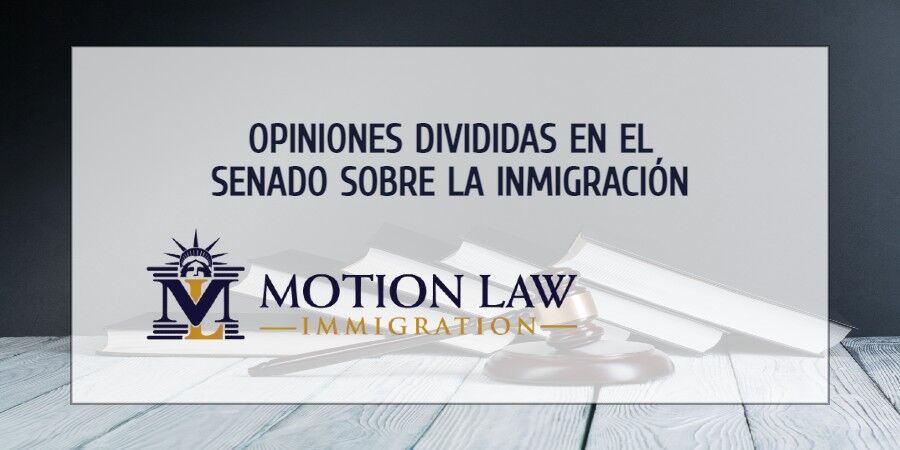 El senado enfrenta un debate gigantesco sobre la inmigración