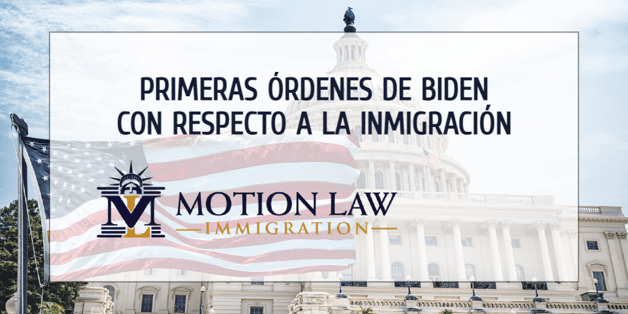 Las primeras acciones del gobierno de Biden con respecto a la inmigración