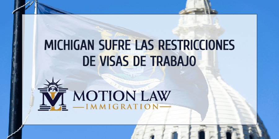 Michigan reporta escasez de mano de obra debido a restricción en visas de trabajo