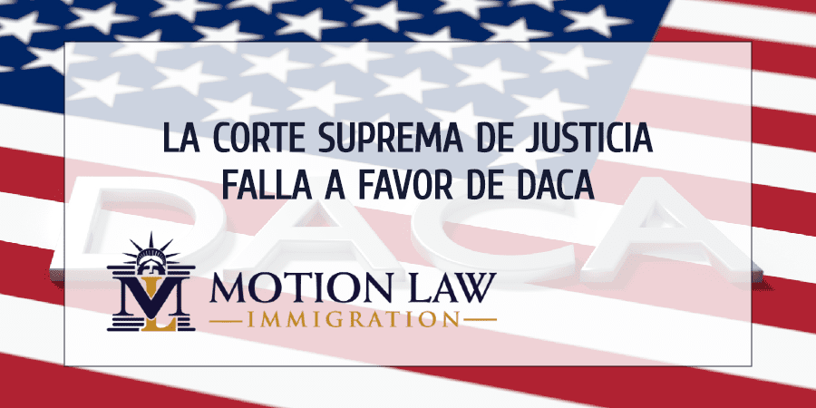 Corte Suprema falla en contra de la petición de Trump de cancelar DACA