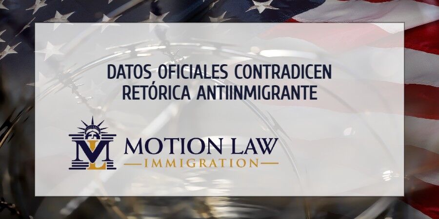 Cifras oficiales dejan atrás conjeturas antiinimigración