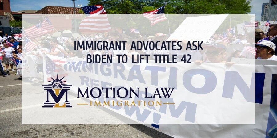 Immigration advocacy organizations call for removal of Title 42