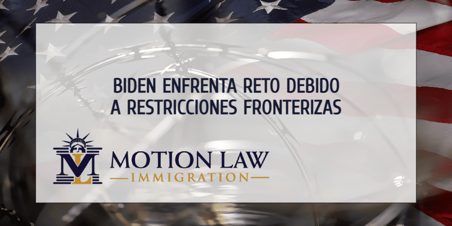 Biden enfrenta presión para reabrir las fronteras