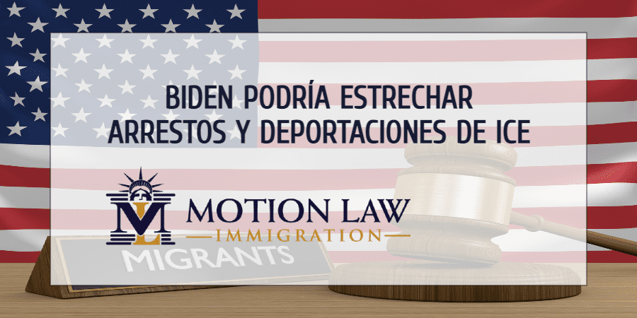 Gobierno de Biden planea frenar arrestos y deportaciones