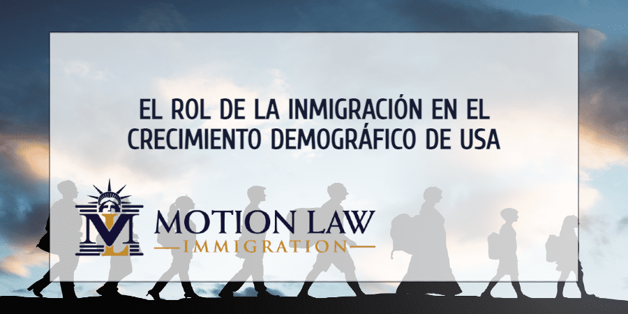 La inmigración también es uno de los pilares del crecimiento demográfico local