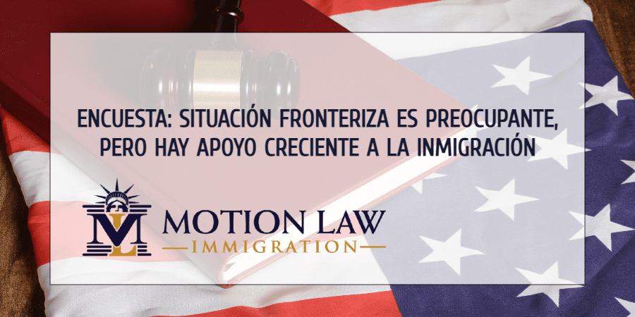 La opinión de la población con respecto a la oleada fronteriza y la inmigración en general