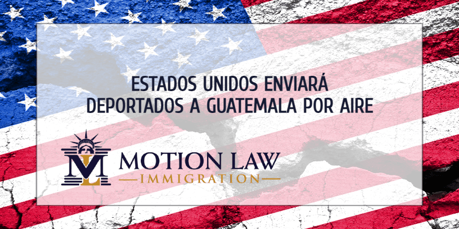 Guatemala espera poner fin a las deportaciones remotas