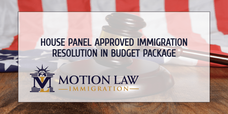 Judiciary Committee approves immigration language in budget blueprint