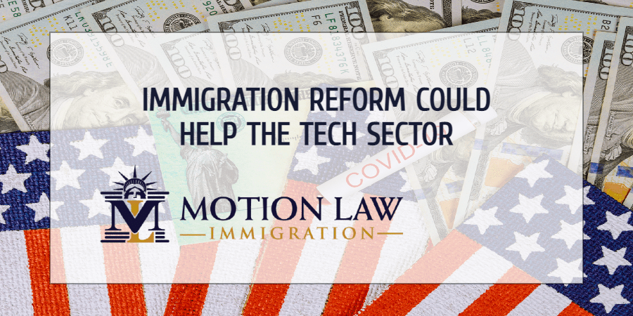 How could immigration help the technology sector?