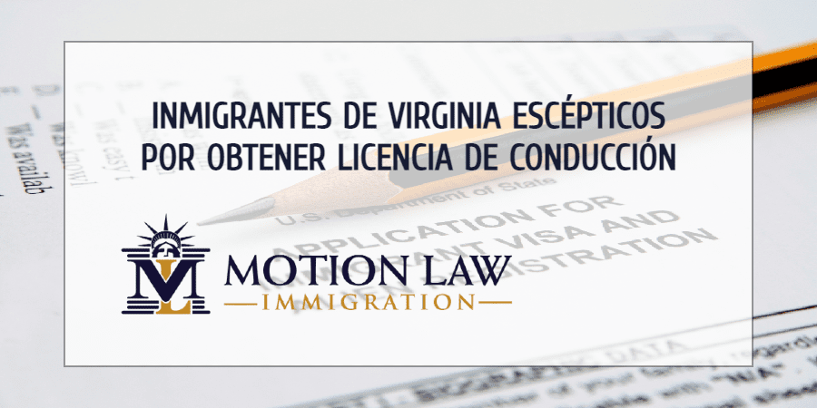 Inmigrantes indocumentados en Virginia temen obtener licencia de conducción