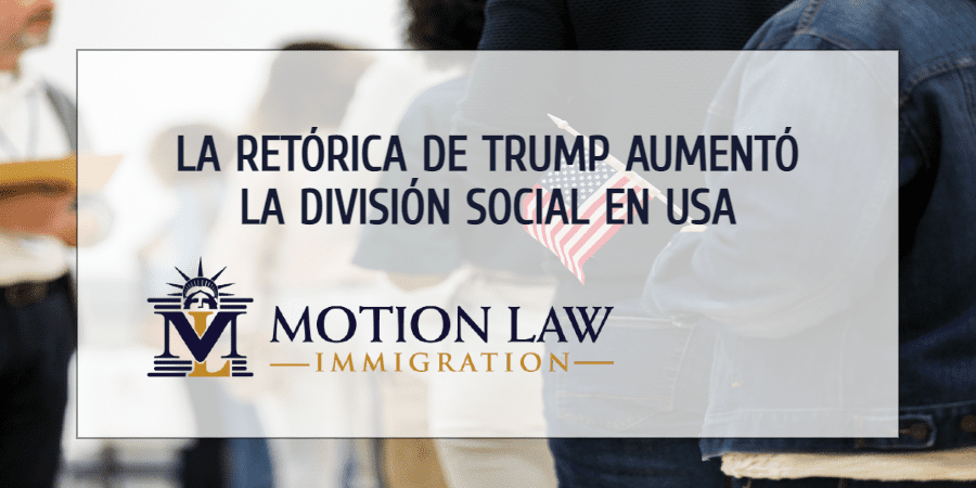 Expertos comentan que la retórica de Trump aumentó la discriminación