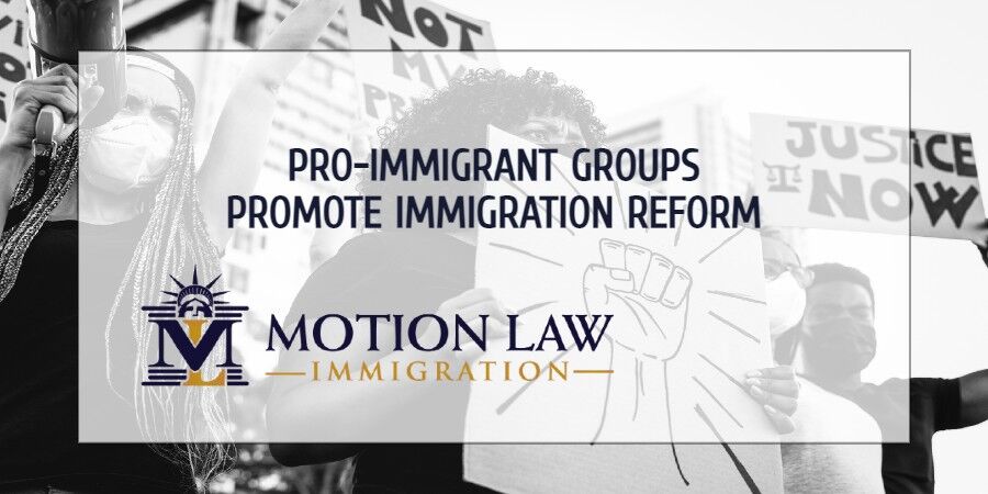 Pro-immigration groups unite for Build Back Better