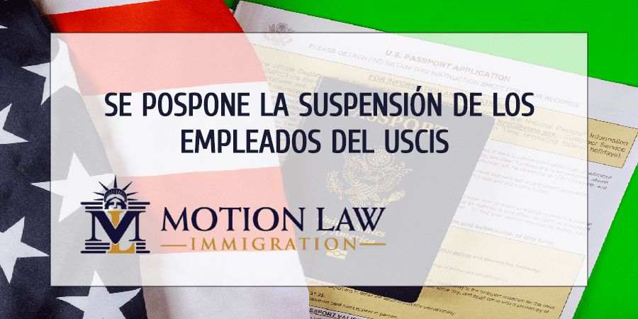 El USCIS suspenderá a sus empleados a partir del 31 de agosto