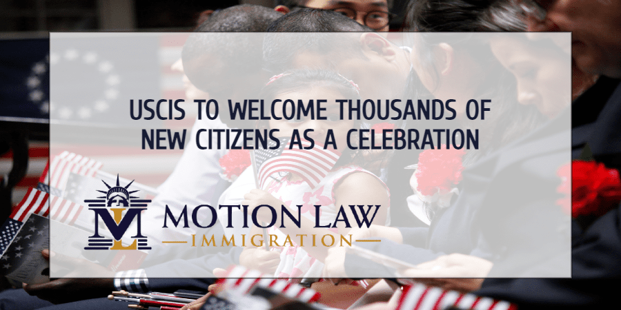 USCIS to sponsor hundreds of Naturalization Ceremonies