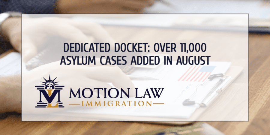 August: Biden added more than 11,000 asylum cases to his Dedicated Docket