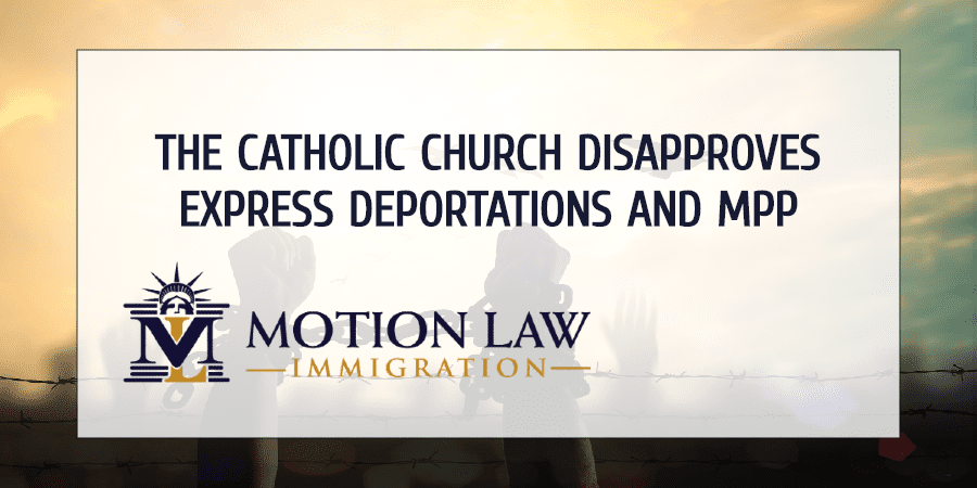 El Paso Bishop writes a letter against immigration policies