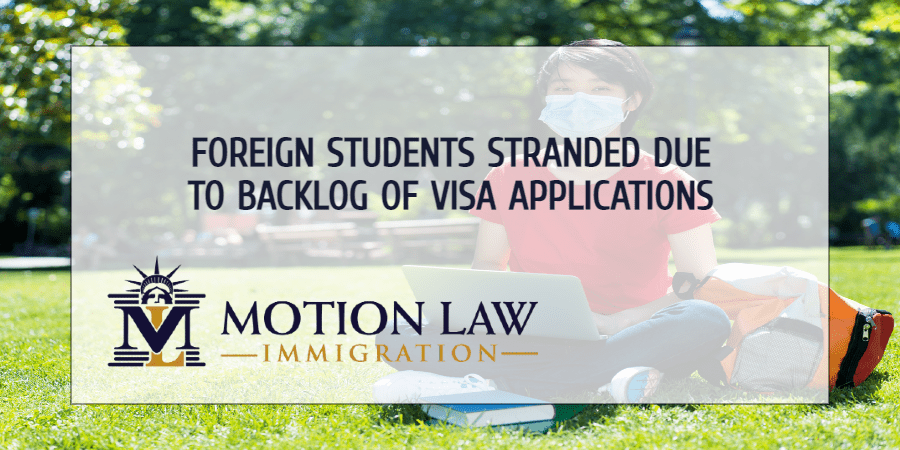 Reducing the backlog of visa applications will take time