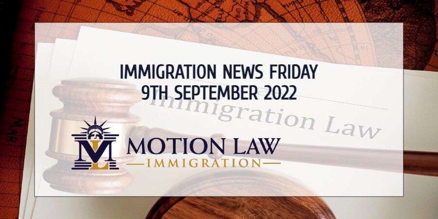 Immigration News Recap 9th September 2022