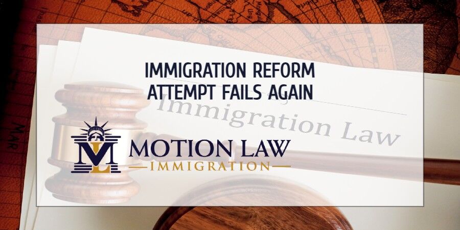 Latest attempt at immigration reform fails