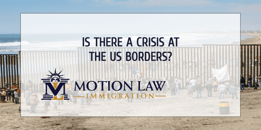 The Biden administration claims there is no border crisis