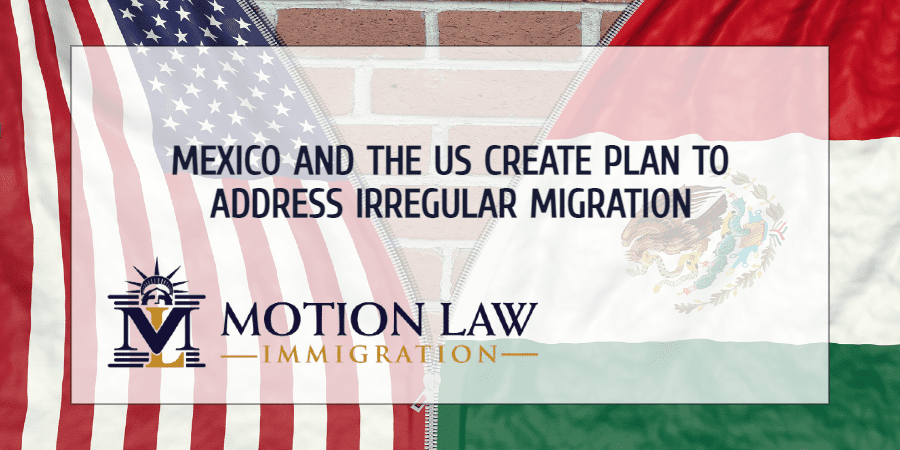 Mexico and the US propose cooperation network to address irregular migration