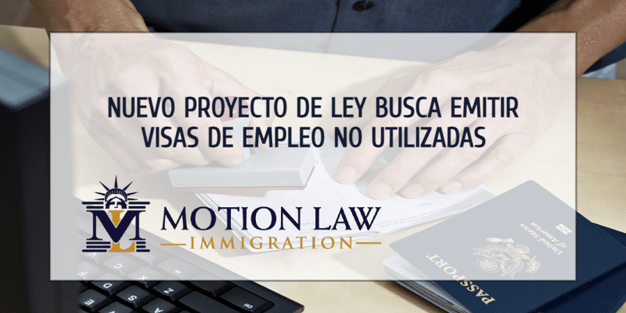 Proyecto de ley propone usar visas de empleo del AF 2020 y 2021