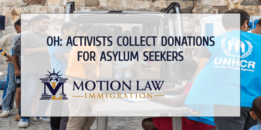 Columbus collects donations to help immigrants reaching the borders